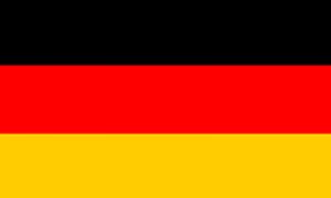 Fahne für Sprachauswahl, deutsch, Aupair Agentur Wagner, Hamm, Deutschland.